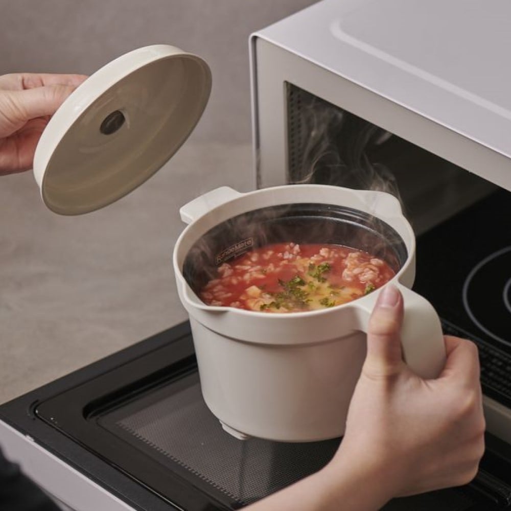 電子レンジで加熱するだけ！レンジメート マグポット｜通販の