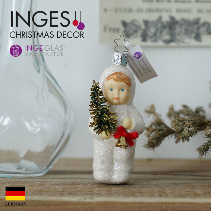クリスマスツリー オーナメント ドイツ INGE-GLAS MANUFAKTUR（インゲ