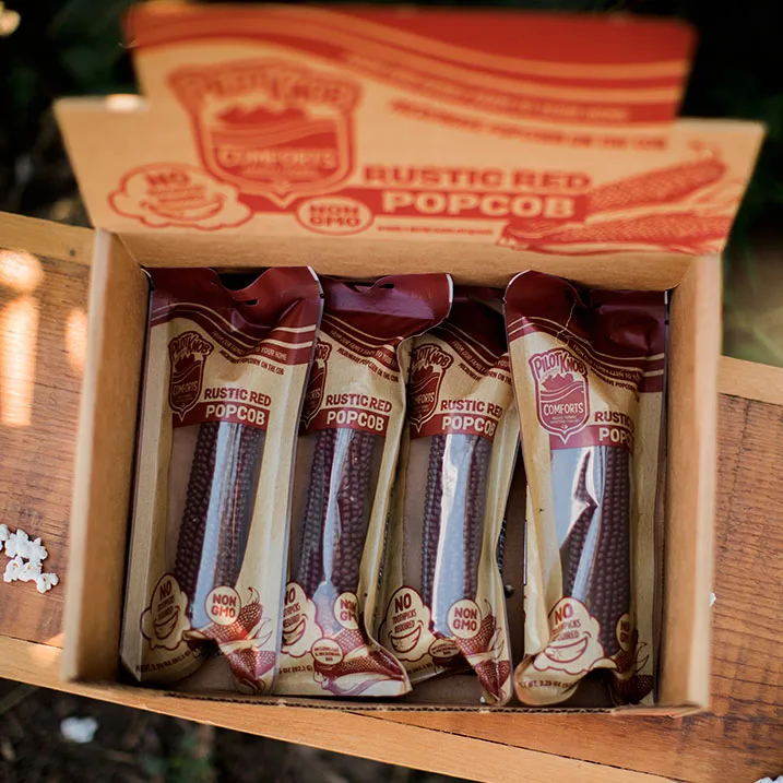 Microwave Popcobs (12-Pack) Popcorn on the Cob - Pilot Knob Farm