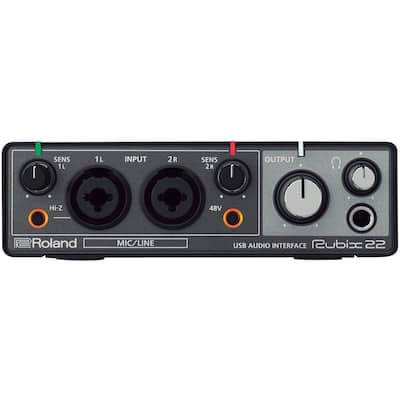 Roland USB Audio Interface Black COMRUBIX22 - Best Buy