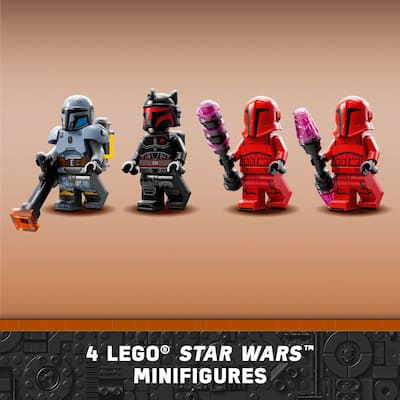 LEGO Star Wars Paz Vizsla and Moff Gideon Battle Mandalorian Toy