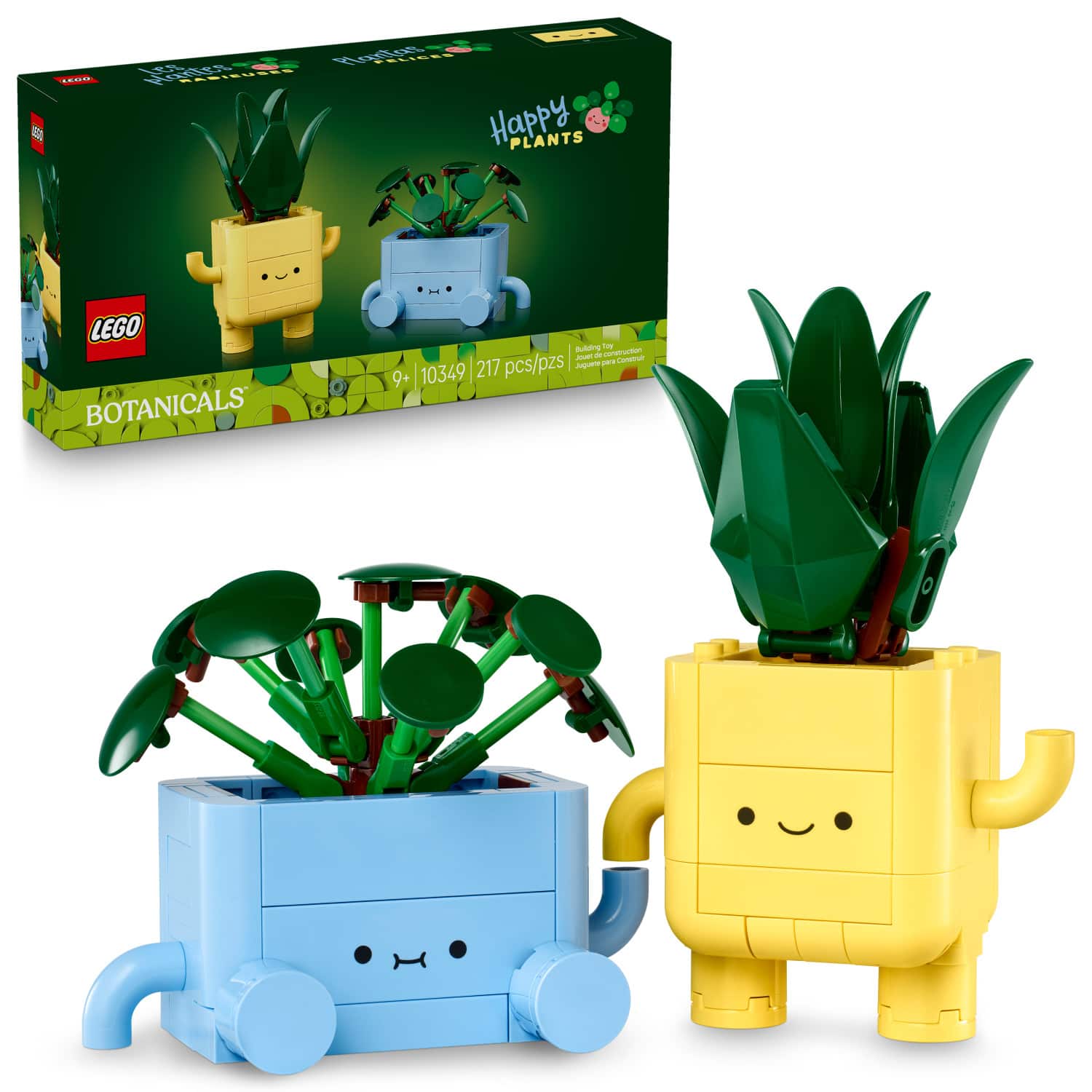 LEGO Botanicals Happy Plants Toy for Kids 9+ 10349 6526171 - Best Buy