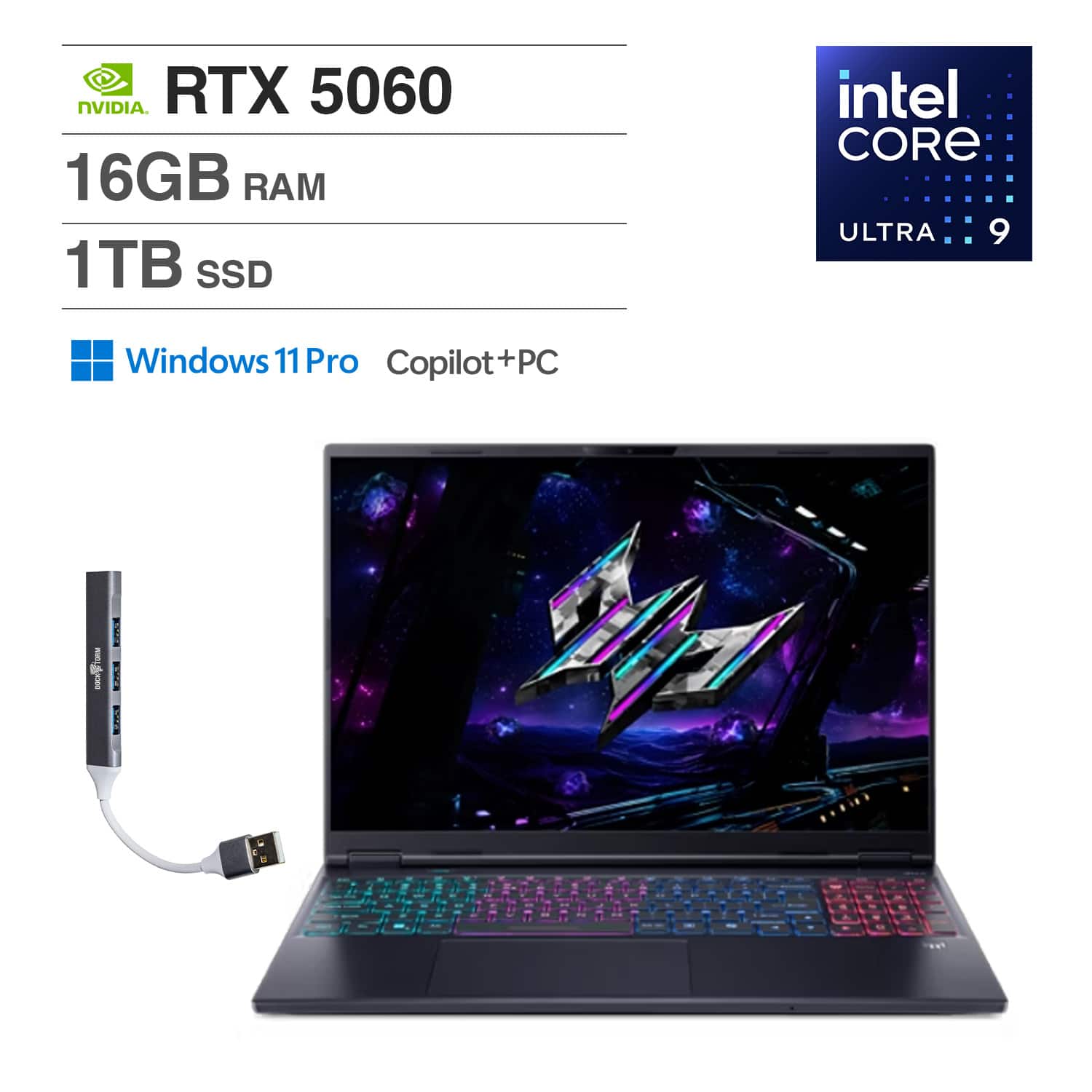 Acer Predator Helios Neo 16S AI Laptop 16
