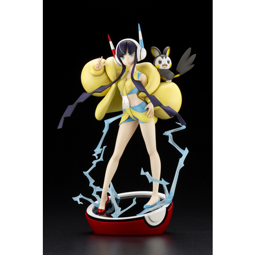 ポケモン ブラック ホワイト2、カミツレ＆エモンガのフィギュアが受注