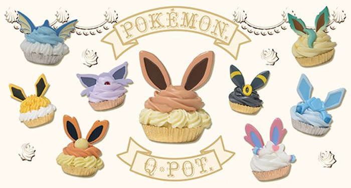 ポケモン×Q-pot.コラボ第2弾、カップケーキになったブイズのバッグ