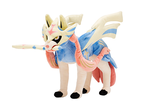 ポケモン ソード シールド、ザシアン＆ザマゼンタぬいぐるみ登場。等身