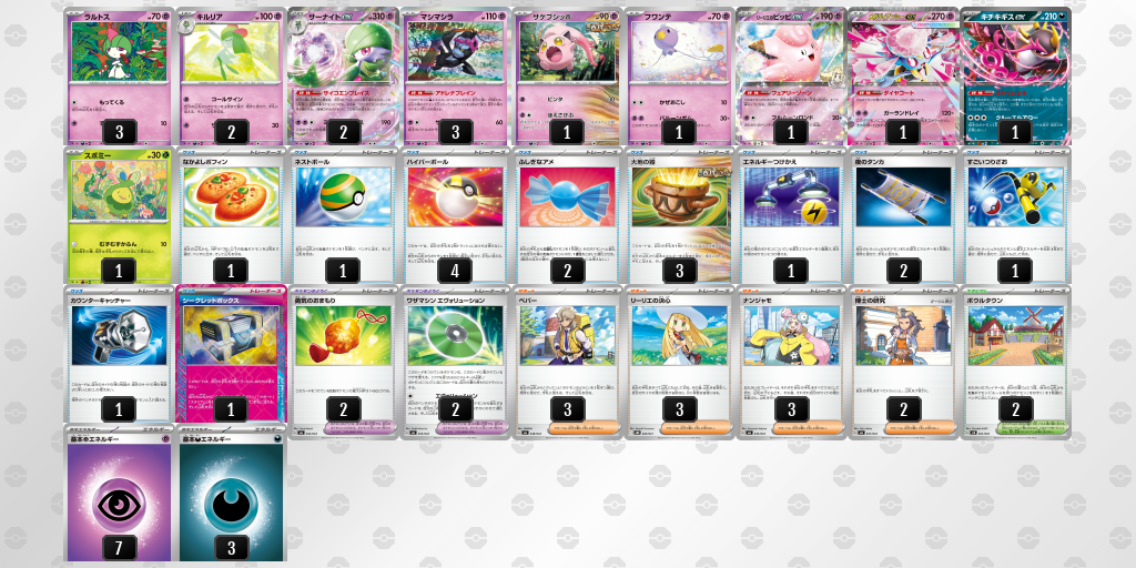 オーロンゲに勝つ】初心者必見☆シティ優勝サーナイトexデッキレシピ