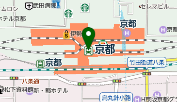 京都」(駅)の時刻表/アクセス/地点情報/地図 - NAVITIME