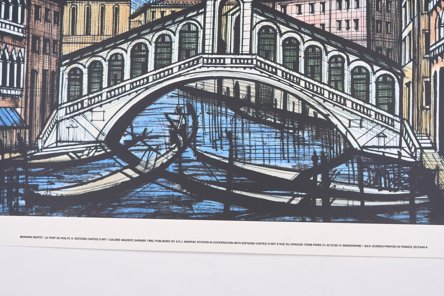 限定10枚】Le Pont du Railto 1986 - printed in 1990 / ベルナール