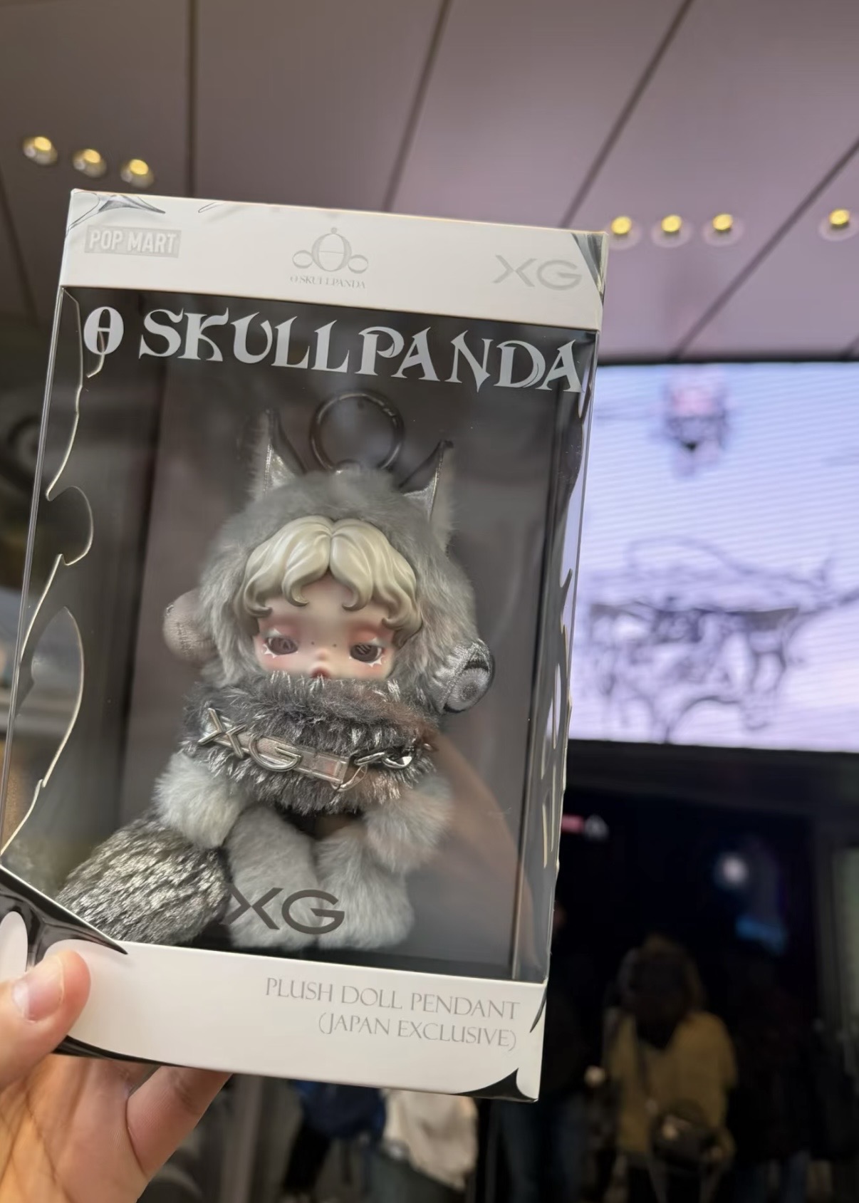 POP ミ*カ様 SKULLPANDA xgプラッシュドールペンダント 日本限定 MART
