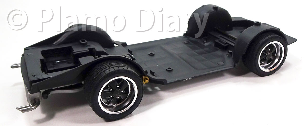プラモ日記 » ポルシェ911ターボ'88 その3 シャーシの製作