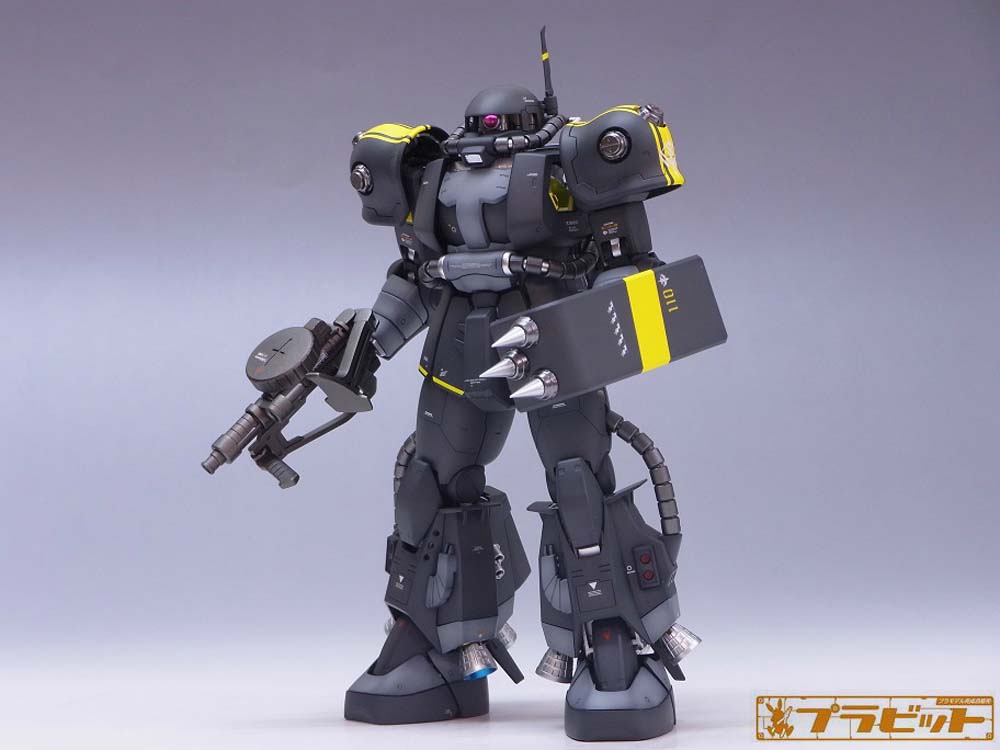 製作代行紹介「バンダイ MG 1/100 MS-06R-1A ZAKUII オリジナルカラー