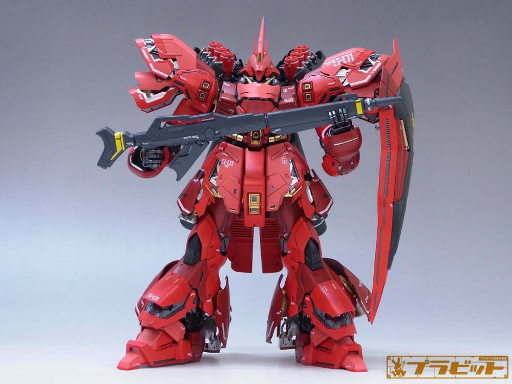 製作代行紹介「バンダイ MG 1/100 MSN-04 サザビー Ver.ka」ガンプラ全