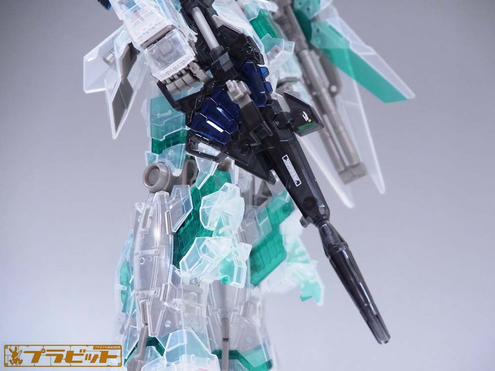 製作代行紹介「バンダイ MG 1/100 ユニコーンガンダム グリーン