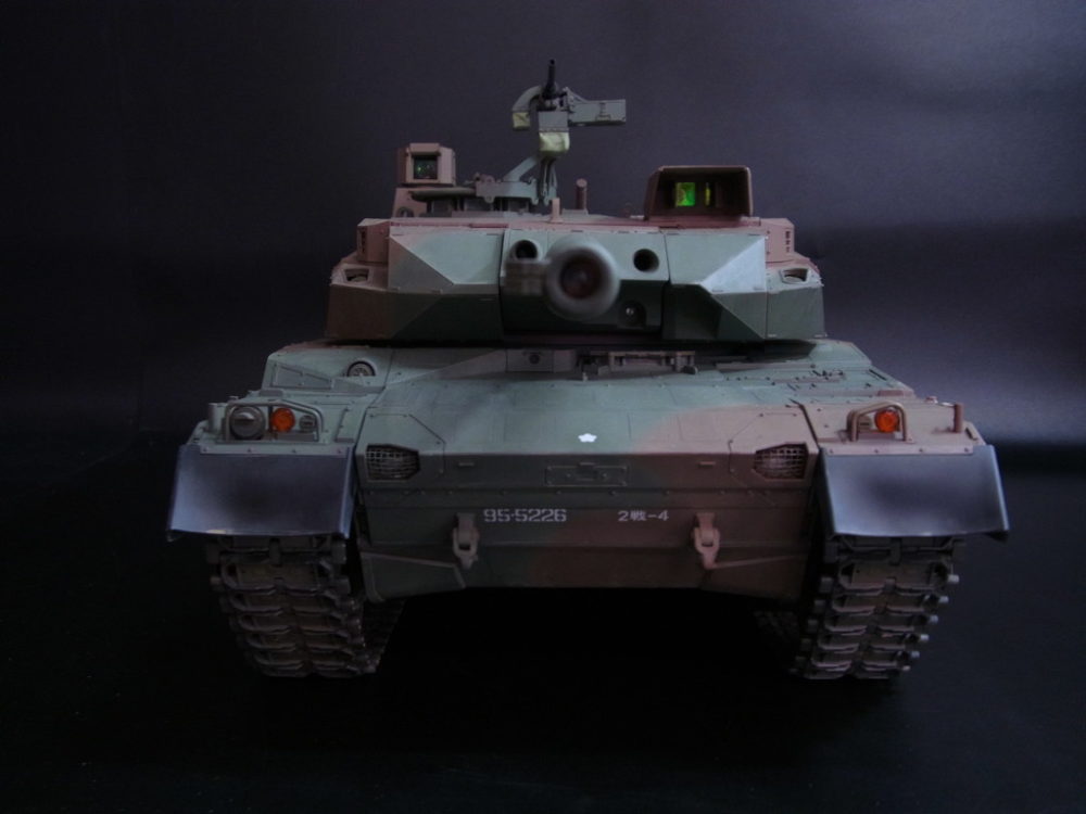 製作代行紹介「タミヤ 1/16 陸上自衛隊 10式戦車 フルオペレーション