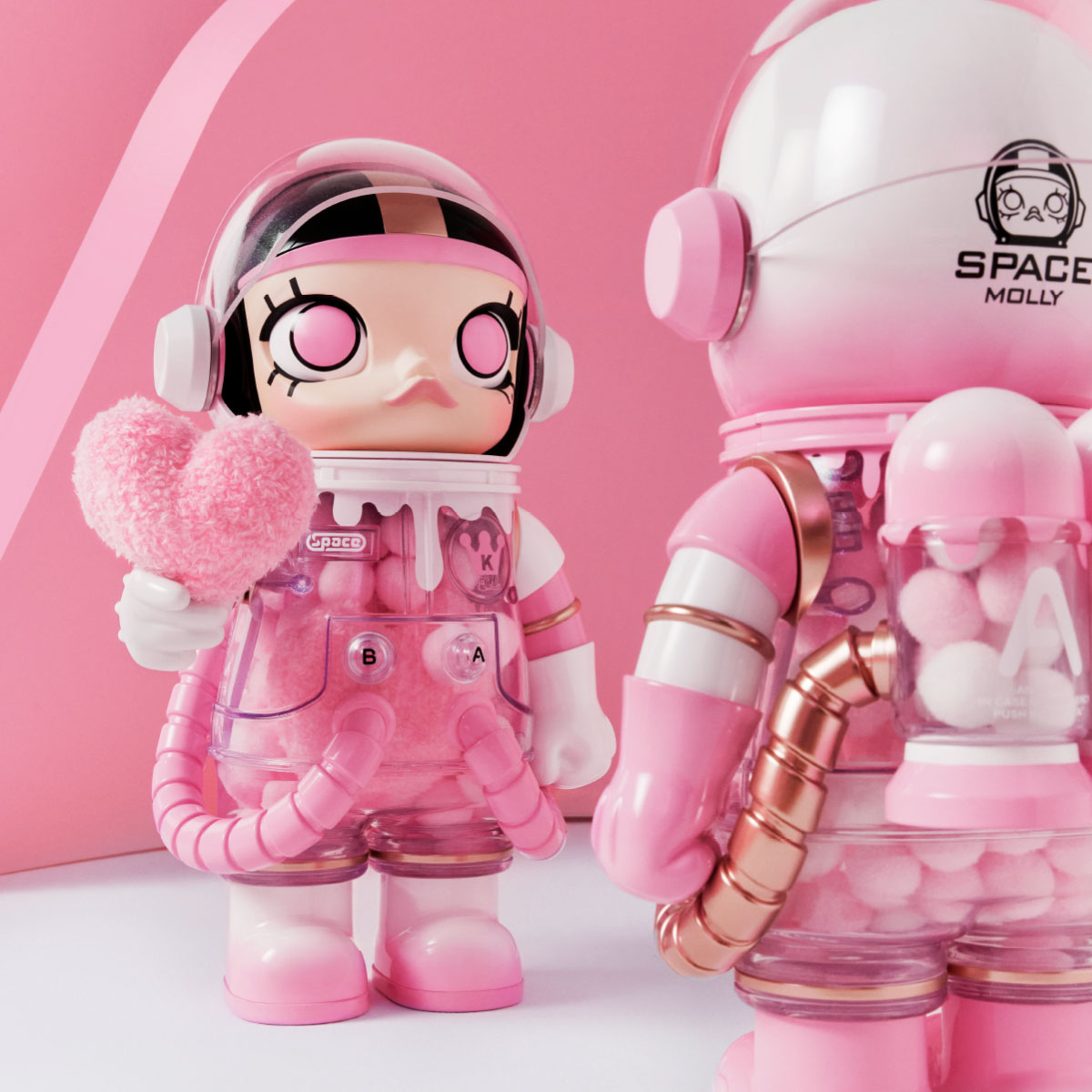 MEGA SPACE MOLLY 400% Heartfelt Words | All MEGA - POP MART