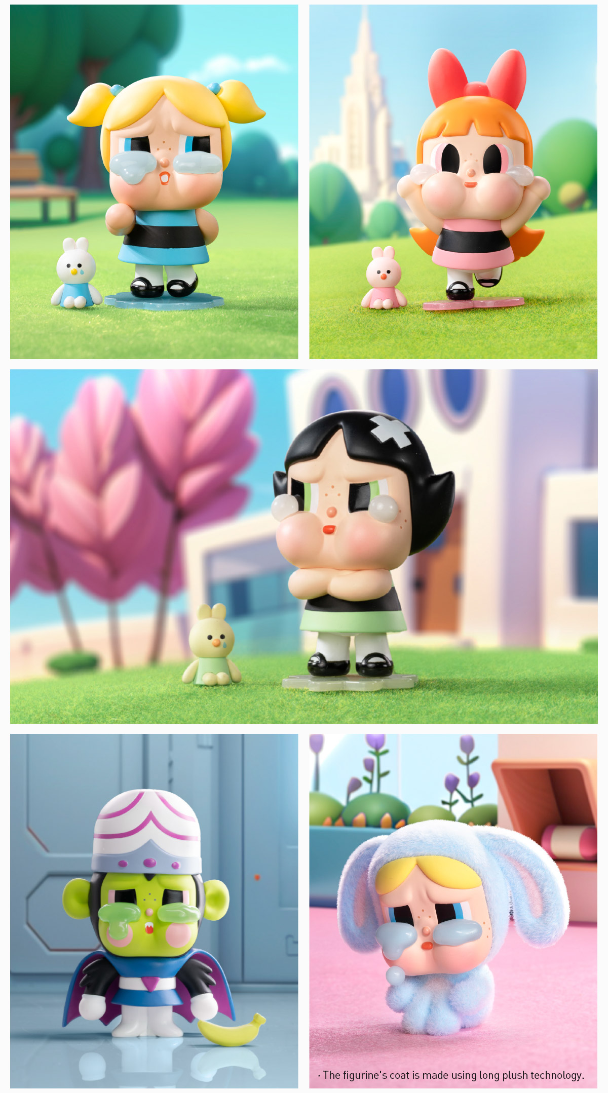POP NOW:CRYBABY x Powerpuff Girls Series Figures - POP MART