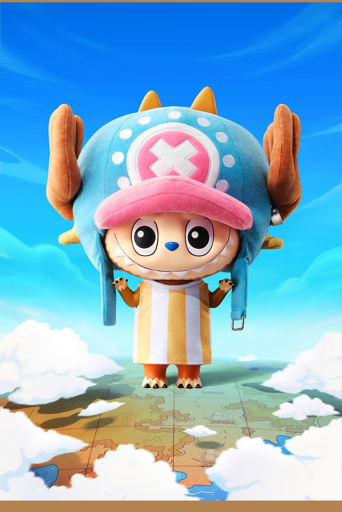 MEGA LABUBU 1000% TONY TONY CHOPPER - POP MART (United States)