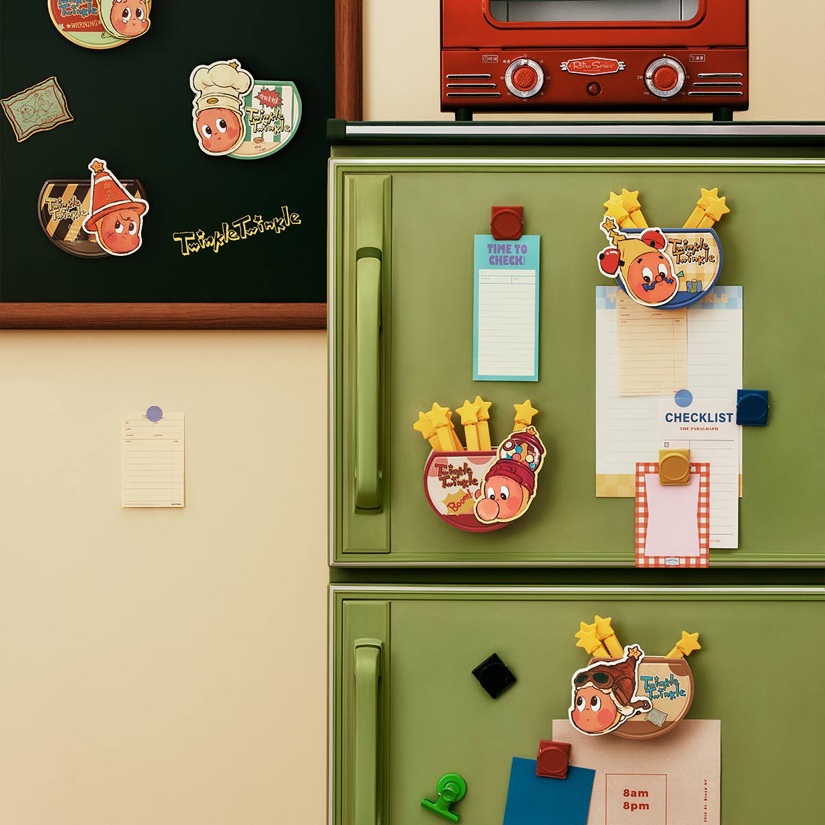 Twinkle Twinkle Be a Little Star Series-Magnetic Sealing Clip
