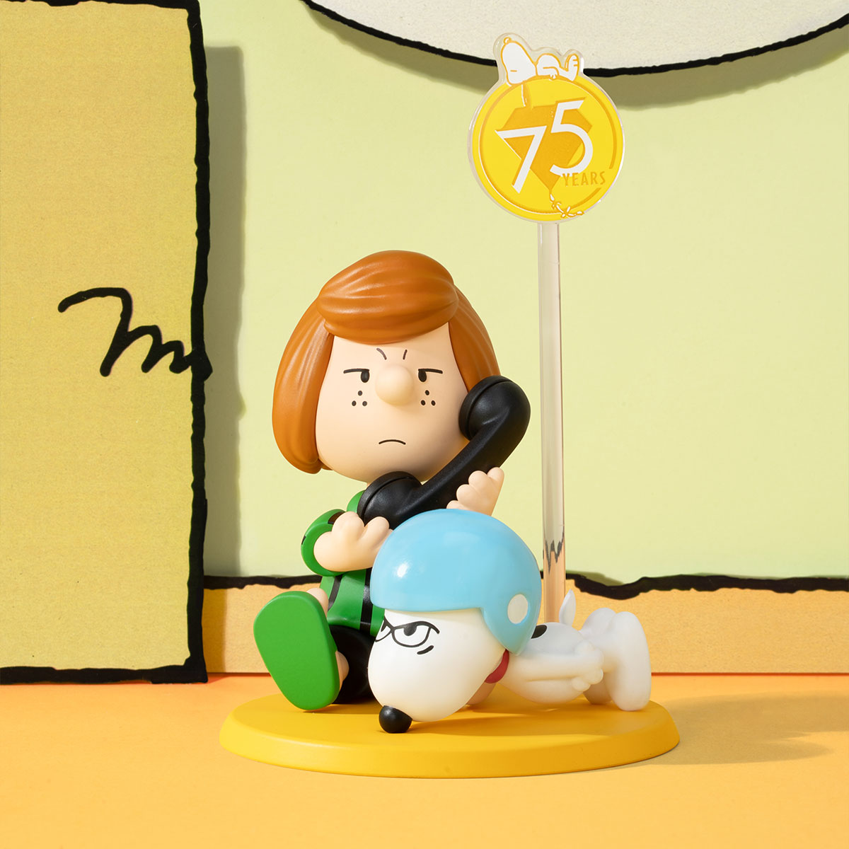 Peanuts 75th Anniversary | Snoopy Comic Life Series Figures - POP