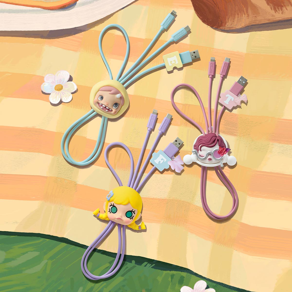 Hand in Hand Series-2 in 1 Cable Blind Box - POP MART (Canada)
