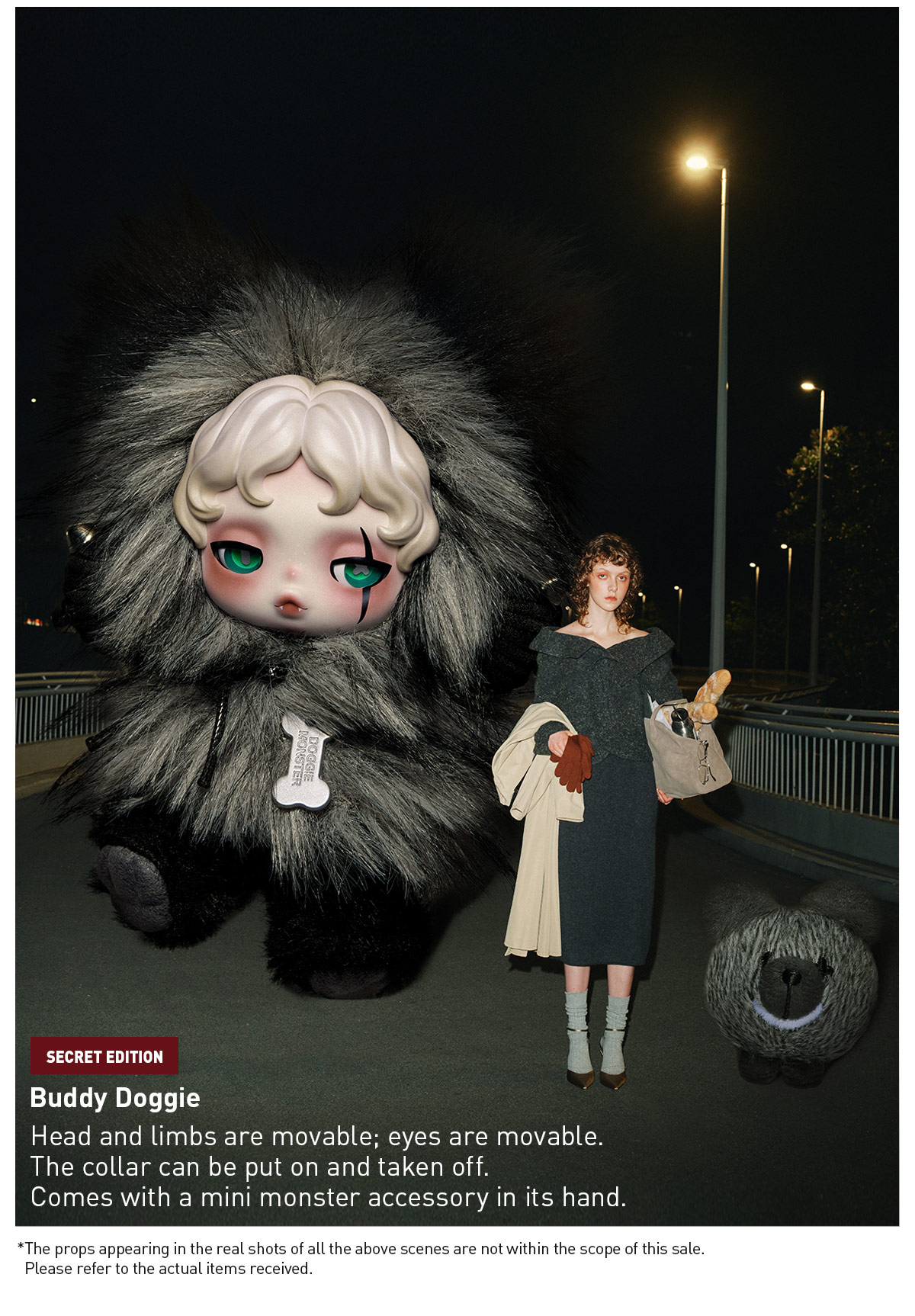 POP NOW:SKULLPANDA You Found Me! Series Plush Doll Pendant - POP