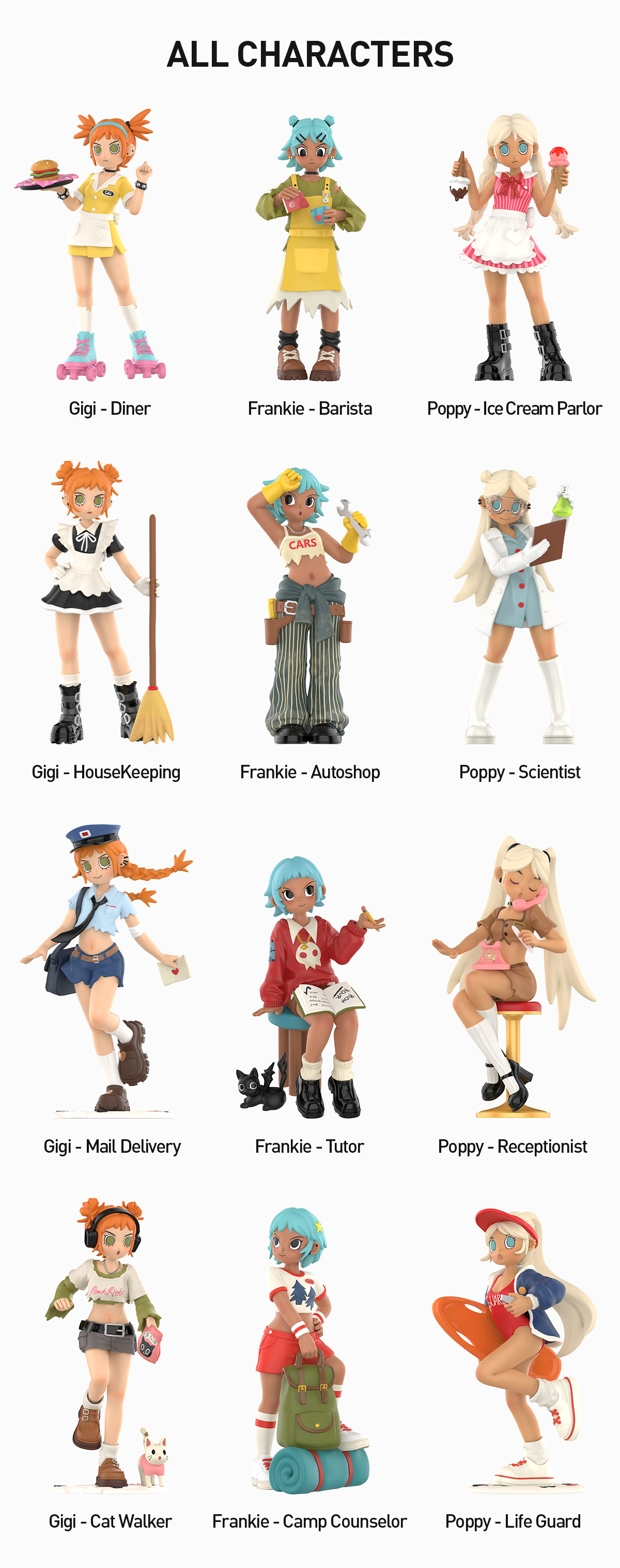 POP NOW:Peach Riot Rush Hour Series Figures - POP MART (United States)