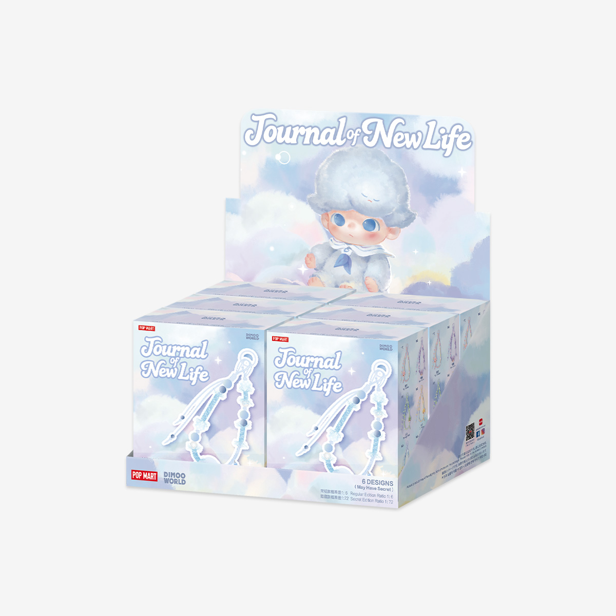 DIMOO Journal of New Life Series-Lanyard Blind Box - POP MART