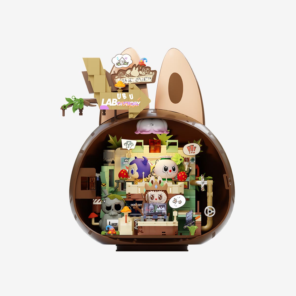 THE MONSTERS Forest Secret Base Series Blocks-Playful Home - POP