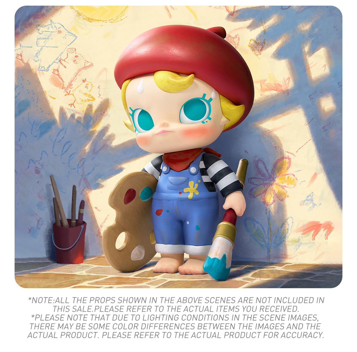Baby Molly Future Painter Figurine - POP MART (Japan)