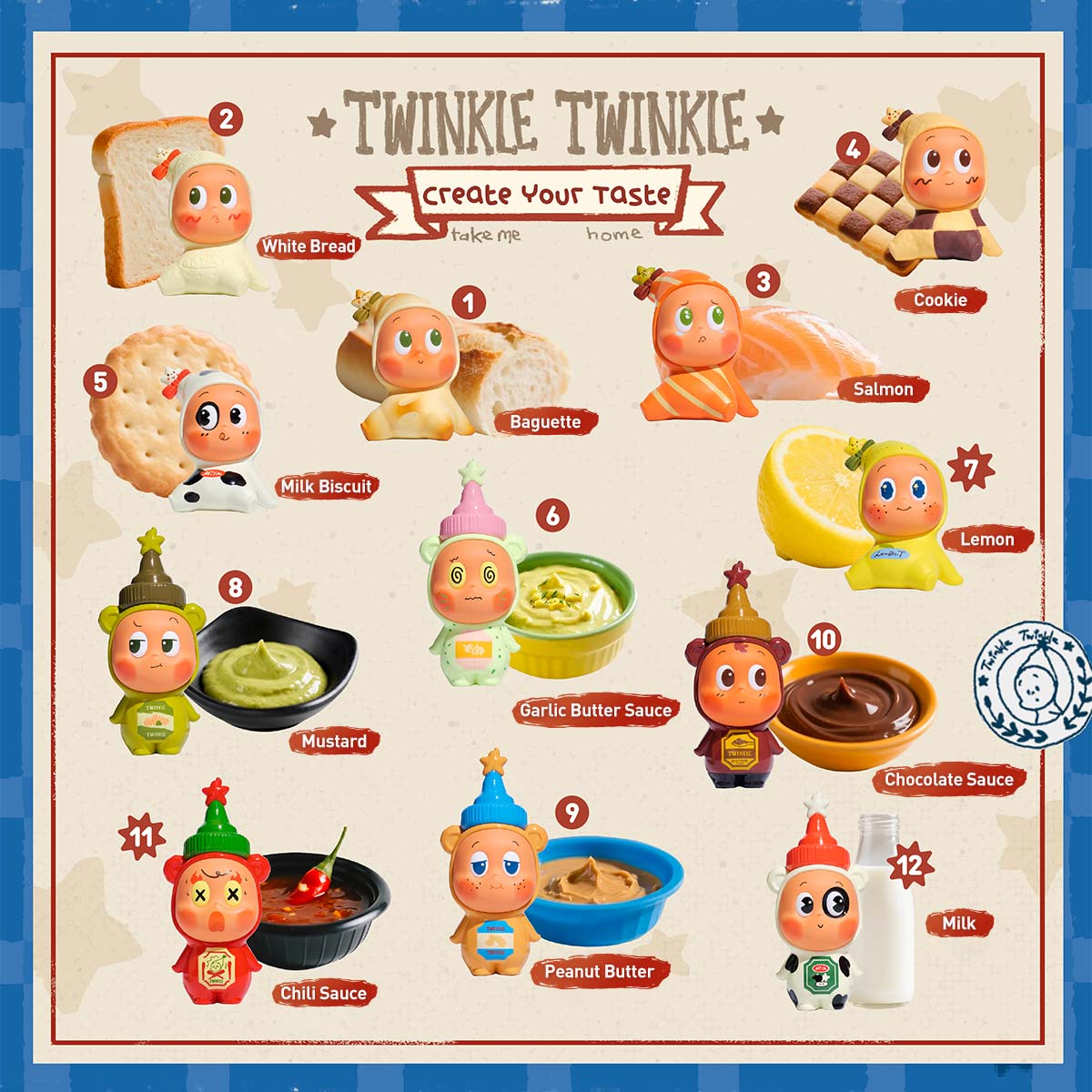 Twinkle Twinkle Create Your Taste Series Figures - POP MART (Italy)