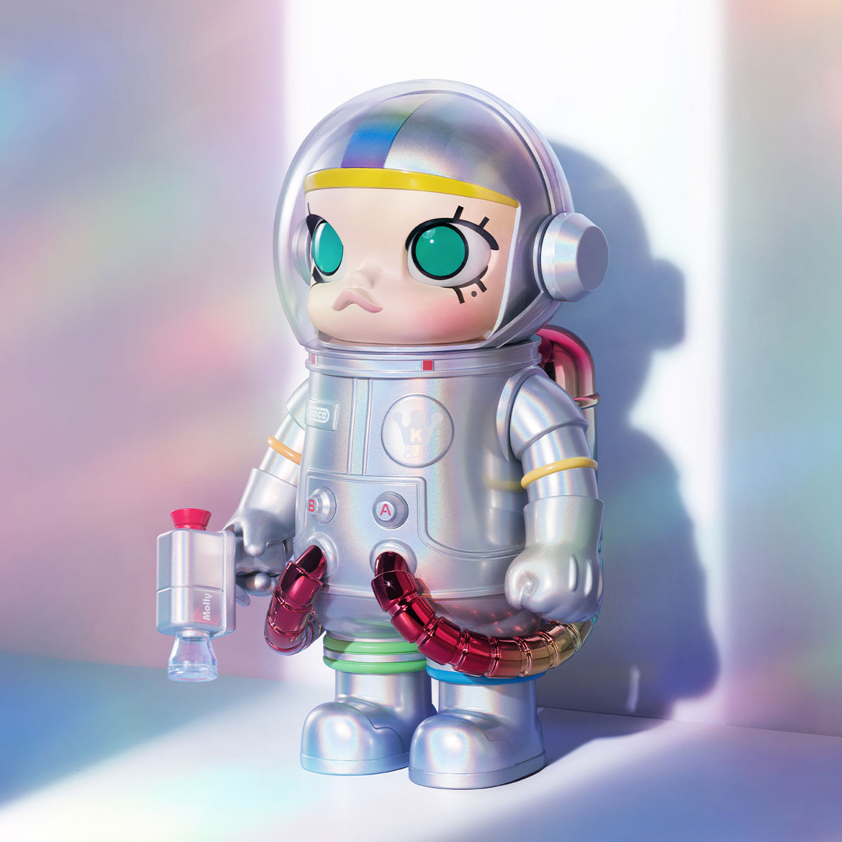 MEGA SPACE MOLLY 400% Rainbow 2.0 - POP MART (Japan)