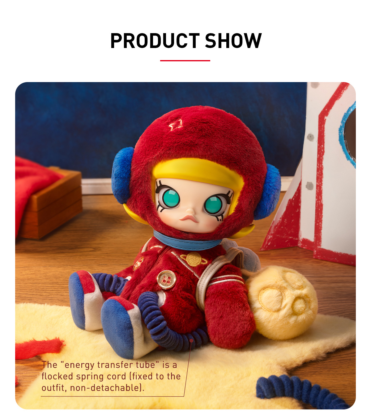 MOLLY Hello, Moon 1/8 Action Figure - POP MART (Japan)
