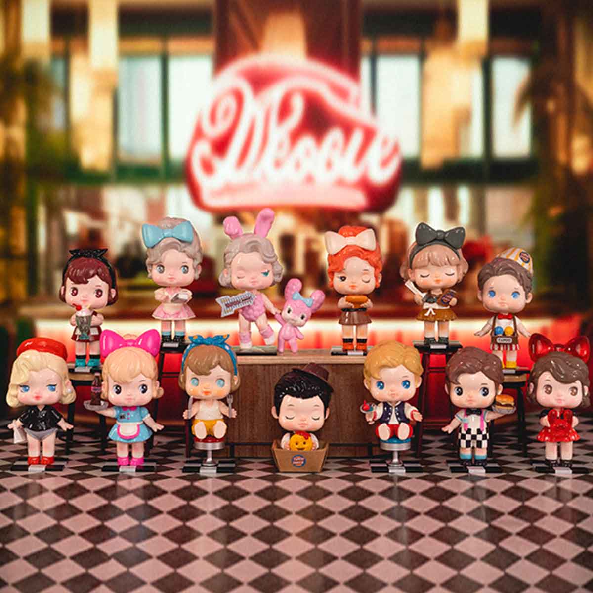 TAPOO Retro Diner Series - POP MART (France)