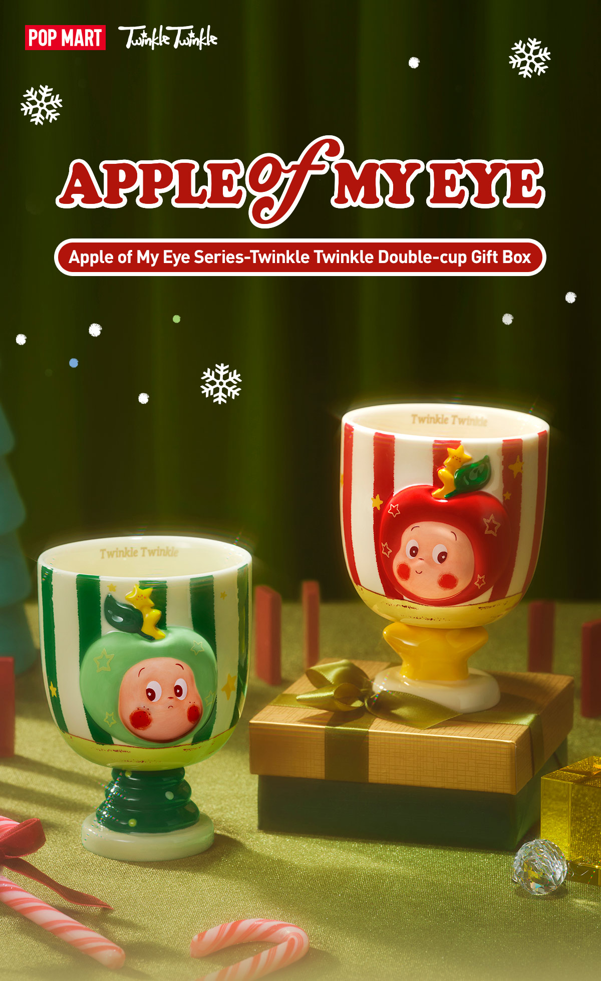 Apple of My Eye Series-Twinkle Twinkle Double-cup Gift Box - POP