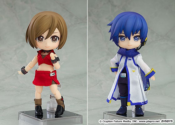 MEIKO V3』の衣装の「MEIKO」と、『KAITO V3』の衣装の「KAITO」が