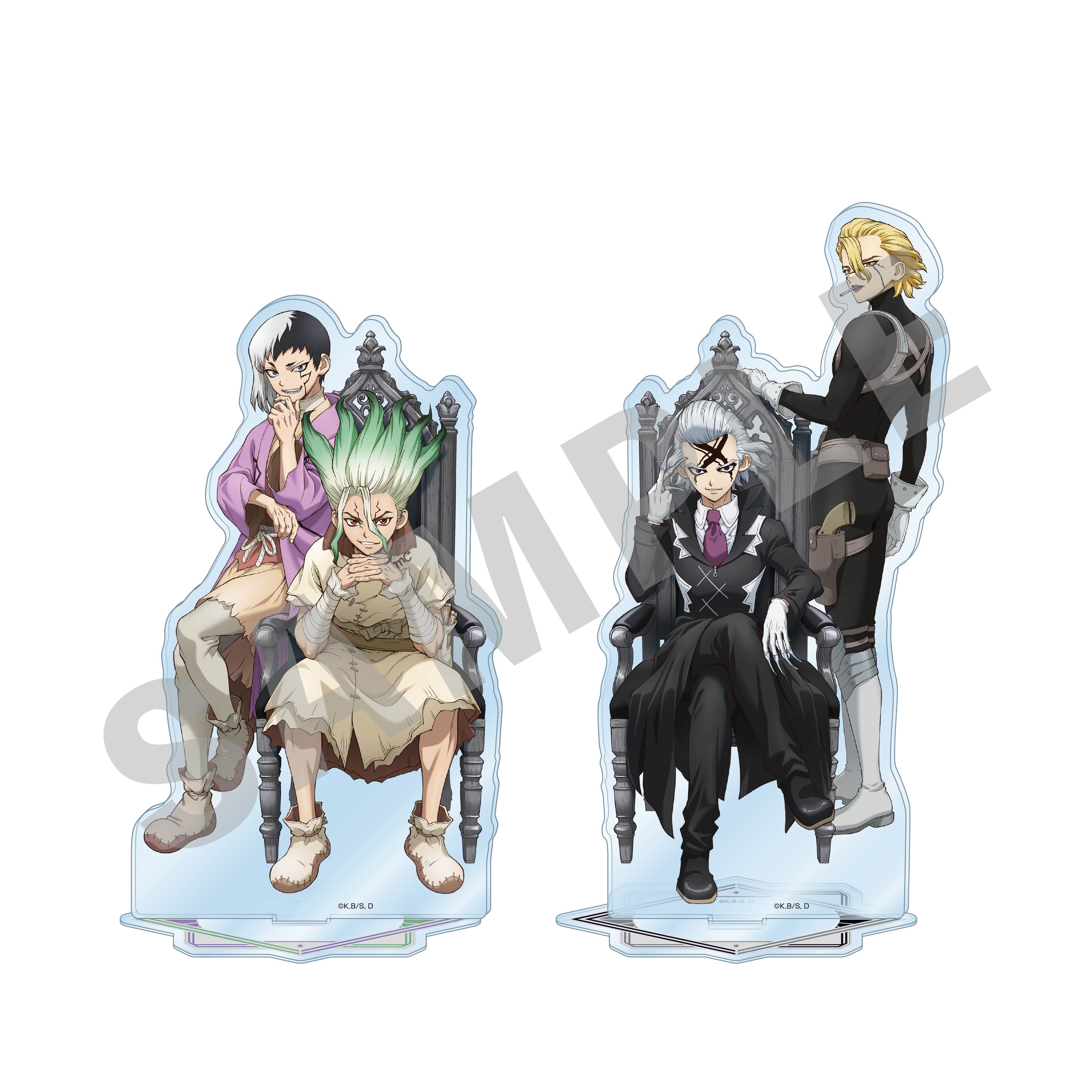 TVアニメ『Dr.STONE』POP UP SHOP 新宿マルイアネックスにて開催決定
