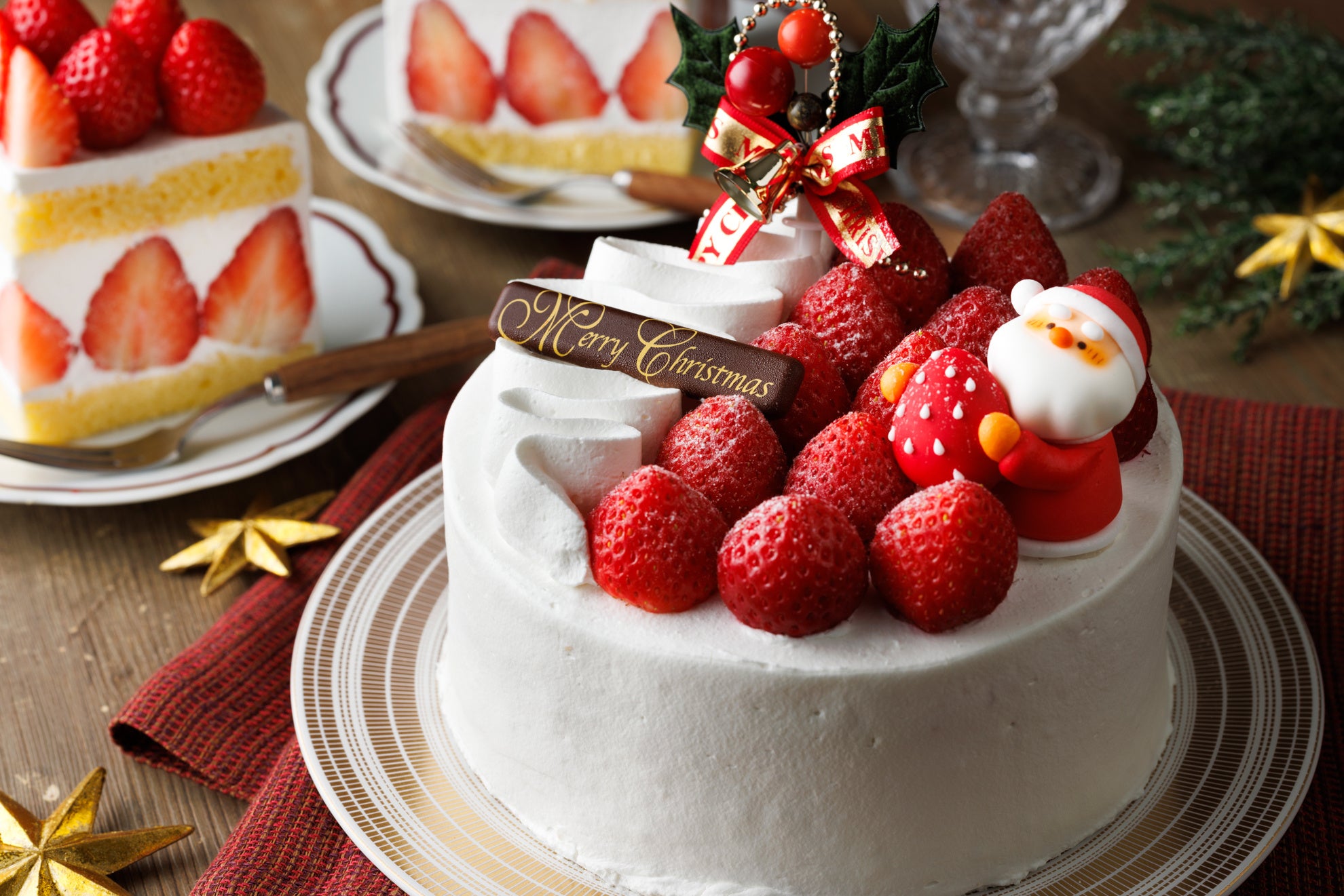 ICHIBIKOクリスマス「ファーム直送、完熟で⽢い⾹りと濃厚な味わいの