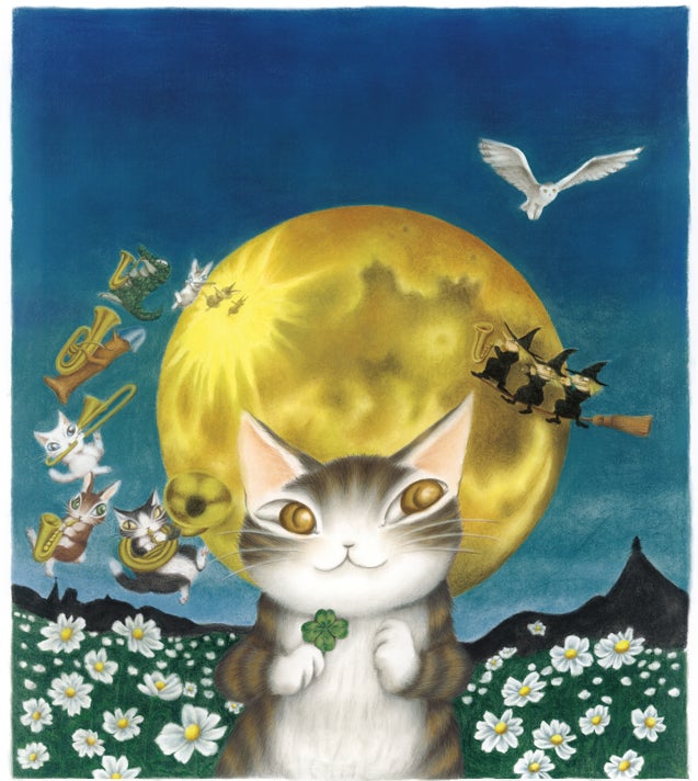 猫のダヤン“ぼくは運のいいねこ”展7つの幸運(つき)を手にいれよう