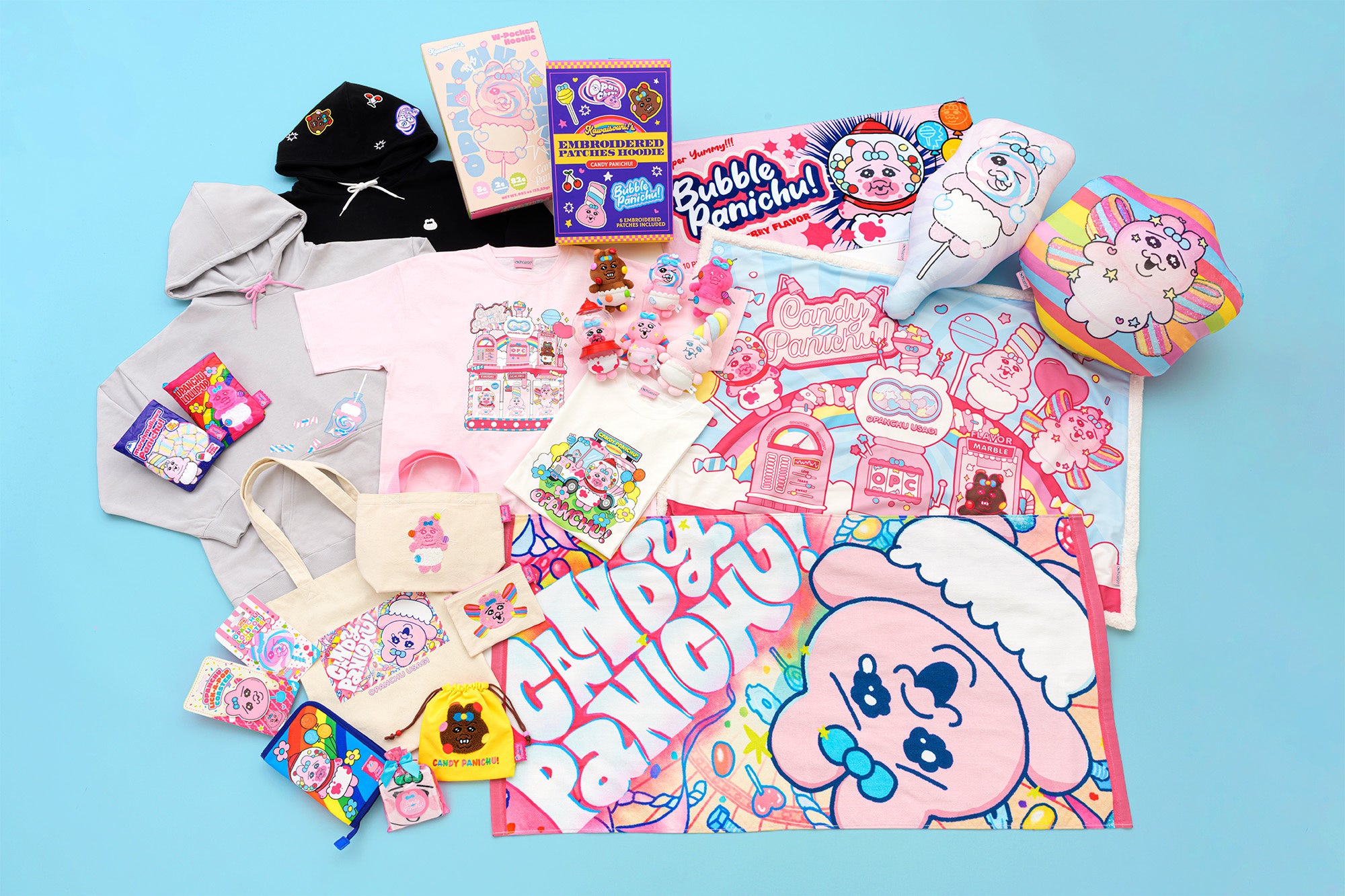 おぱんちゅうさぎ』より、【CANDY PANICHU!】がテーマのキャンディ工場