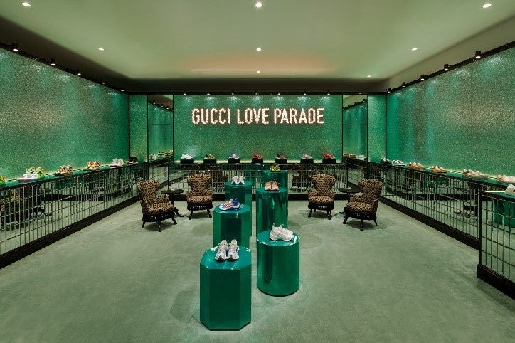 GUCCIの最新コレクション GUCCI LOVE PARADE その世界を体感できる空間