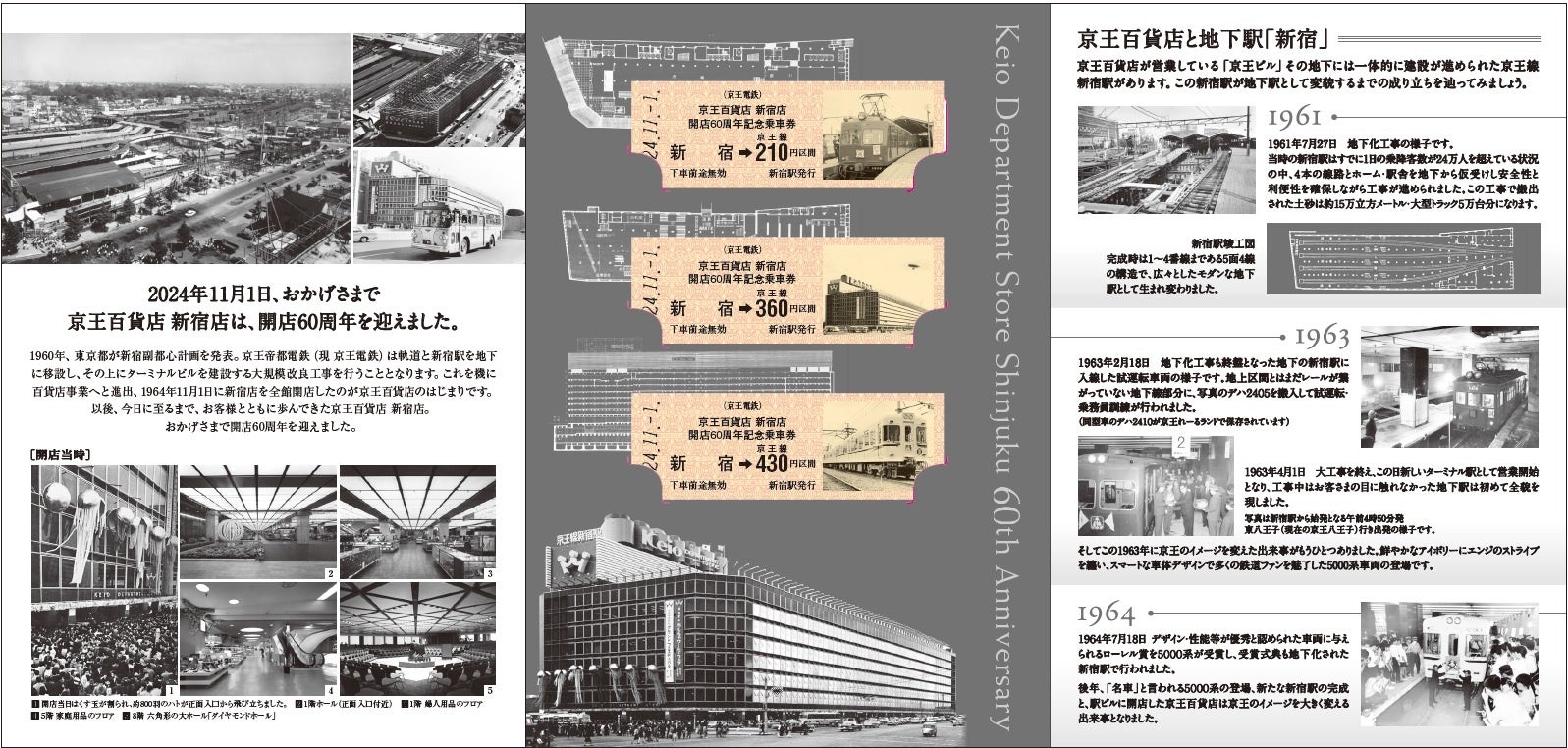 10月24日(木)～11月20日（水）の期間、「京王電鉄×京王百貨店 新宿店
