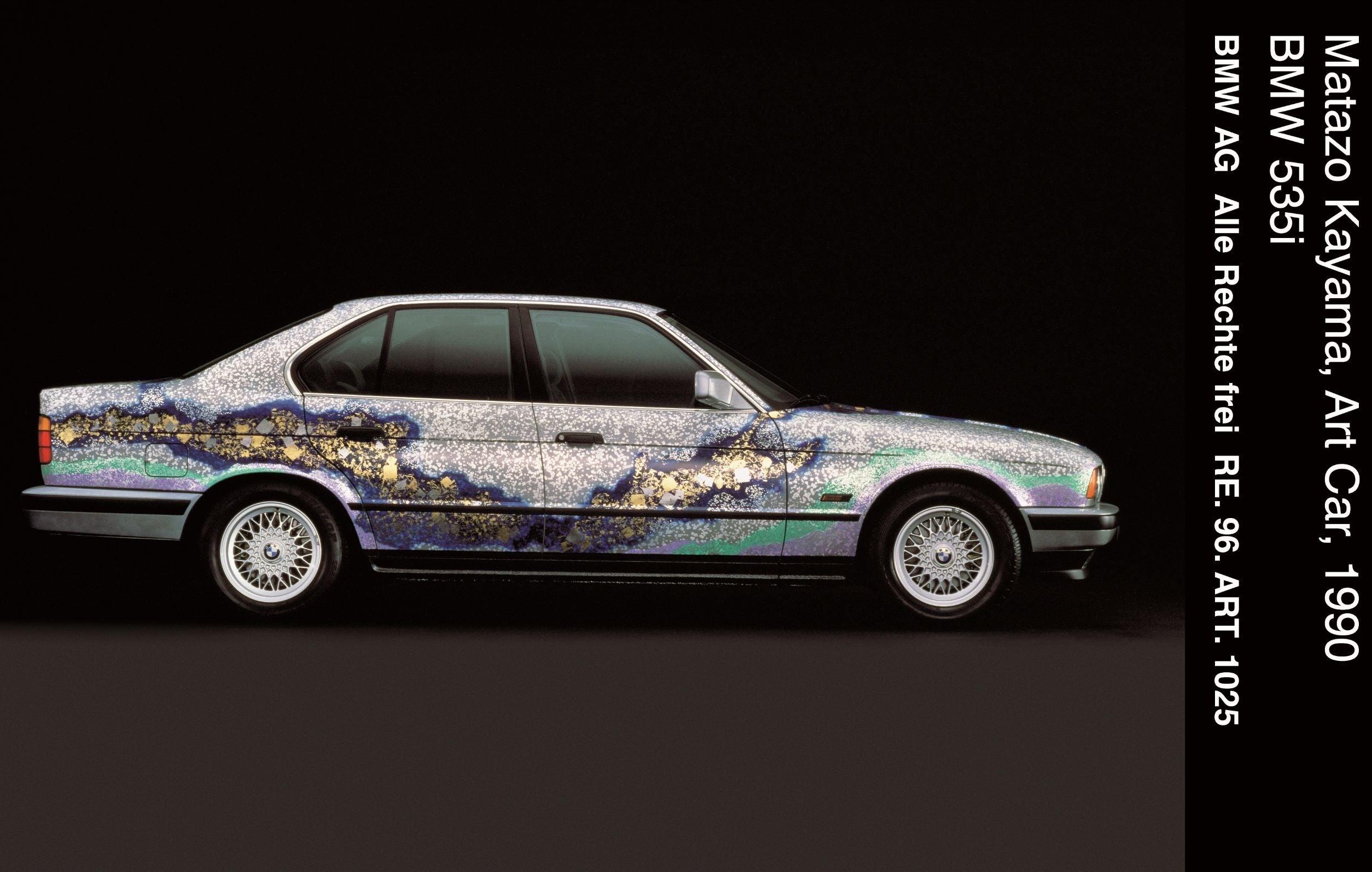 日本人アーティストが手掛けた、世界に一つだけの「BMWアート・カー