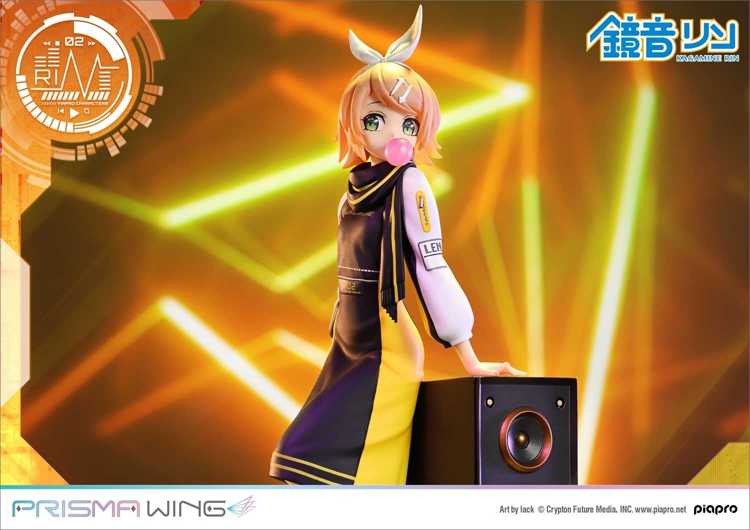 lack氏のイラストから登場！「鏡音リン」の1/7スケールフィギュアが