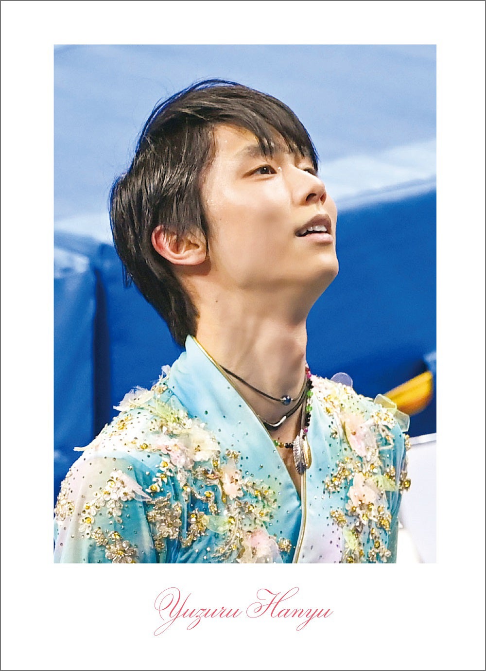 羽生結弦選手のショート、フリーでの競技写真などをポストカードに