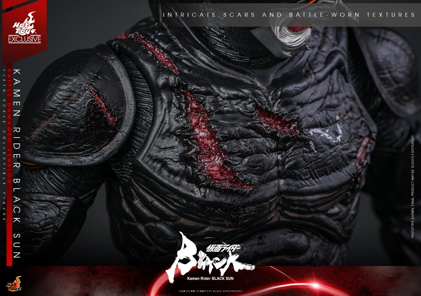 ホットトイズの『仮面ライダーBLACK SUN』 第2弾。最終決戦を再現