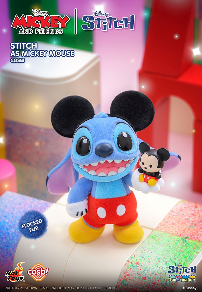 スティッチがディズニーの人気キャラクターに変身！ホットトイズ限定