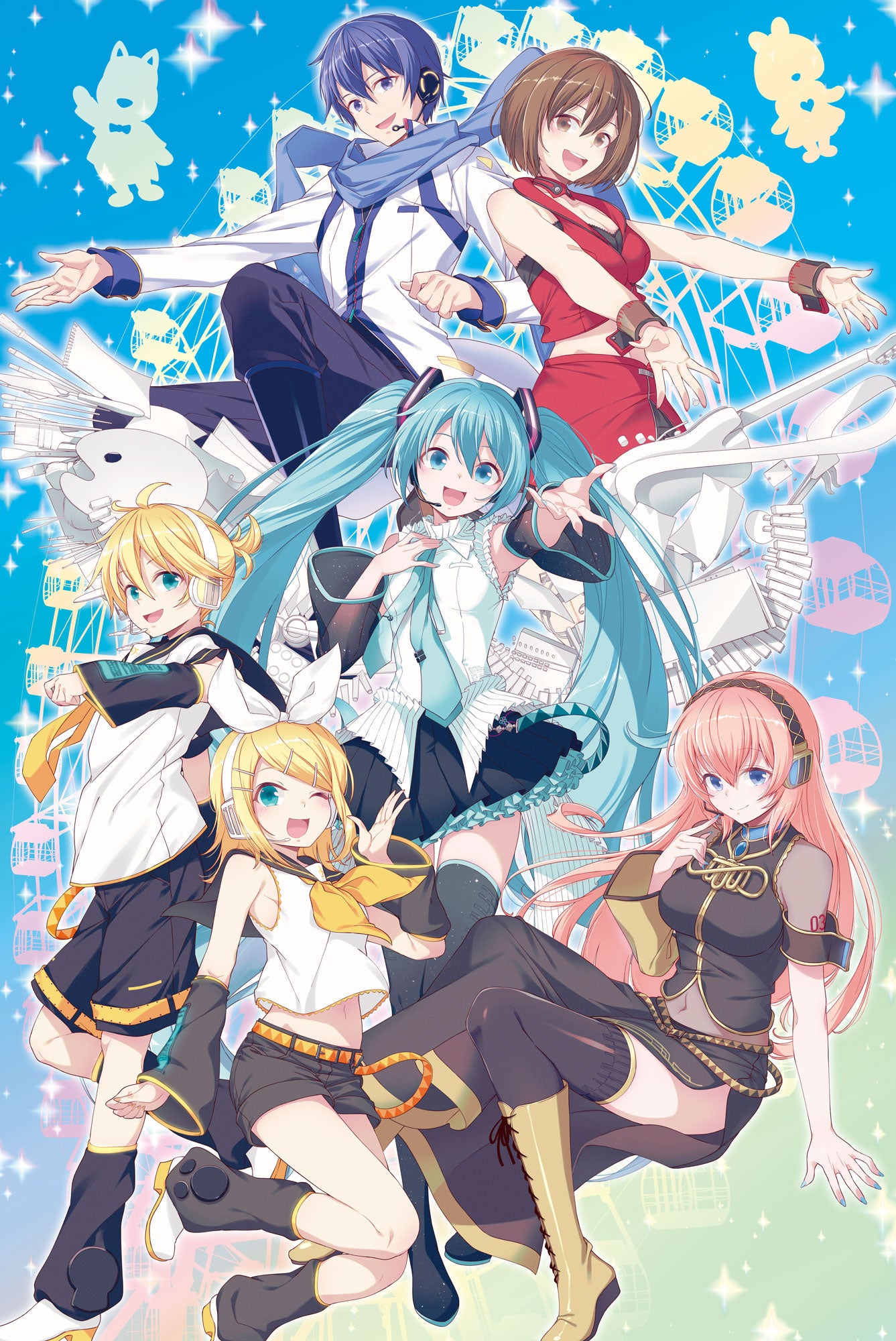 初音ミク×よみうりランド2023」メインビジュアル公開【報知新聞社