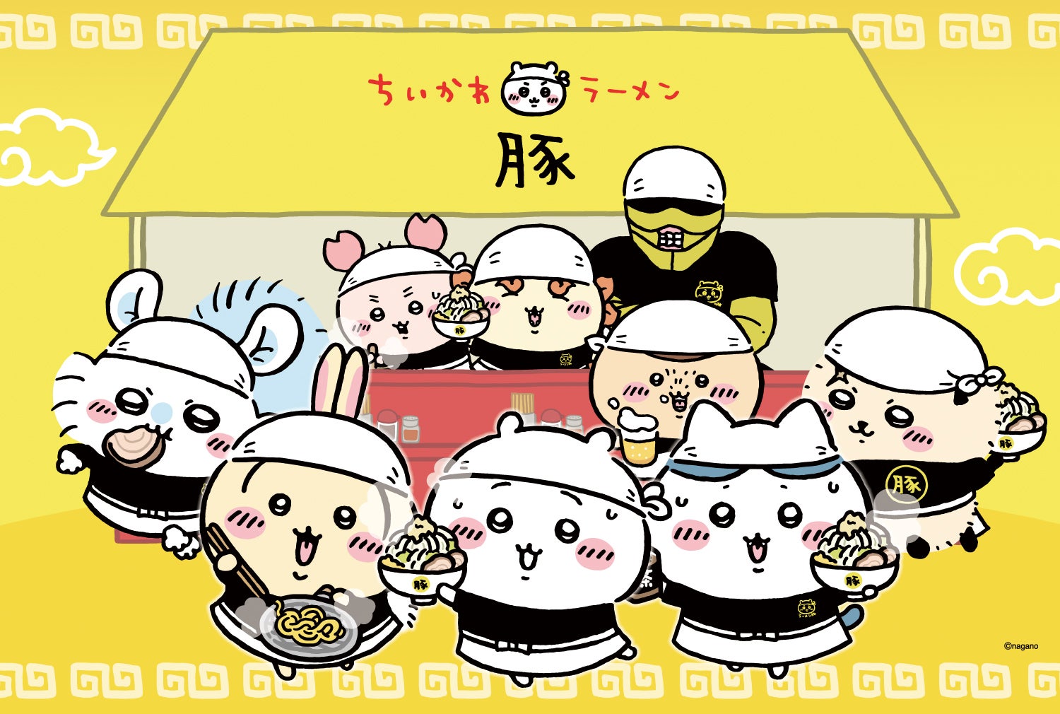 ちいかわ』のラーメン屋さん「ちいかわラーメン 豚」が渋谷PARCOに2025