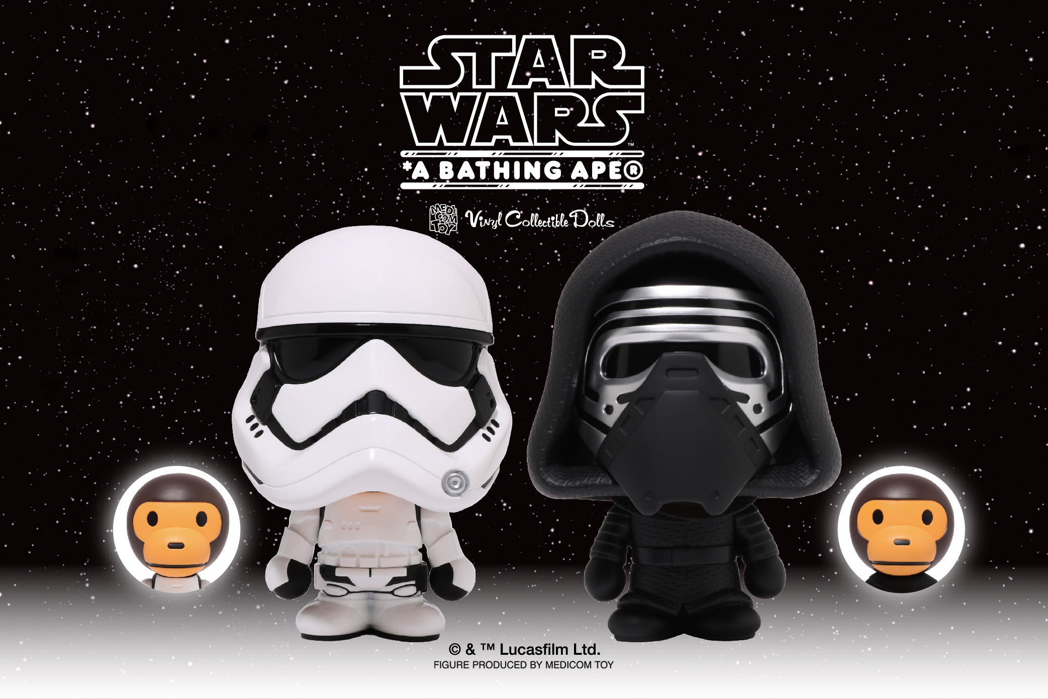 STAR WARS™ X A BATHING APE®︎ BABY MILO® VCD | 株式会社 ノーウェア